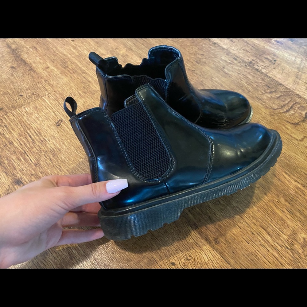 Black Rain Booties